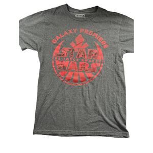 T-Shirt Star Wars The Force Awakens Promo From Premiere Ticket Shape/ w 12.18.15